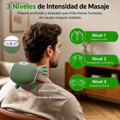 Masajeador 4D con Calor Terapéutico para Alivio Muscular